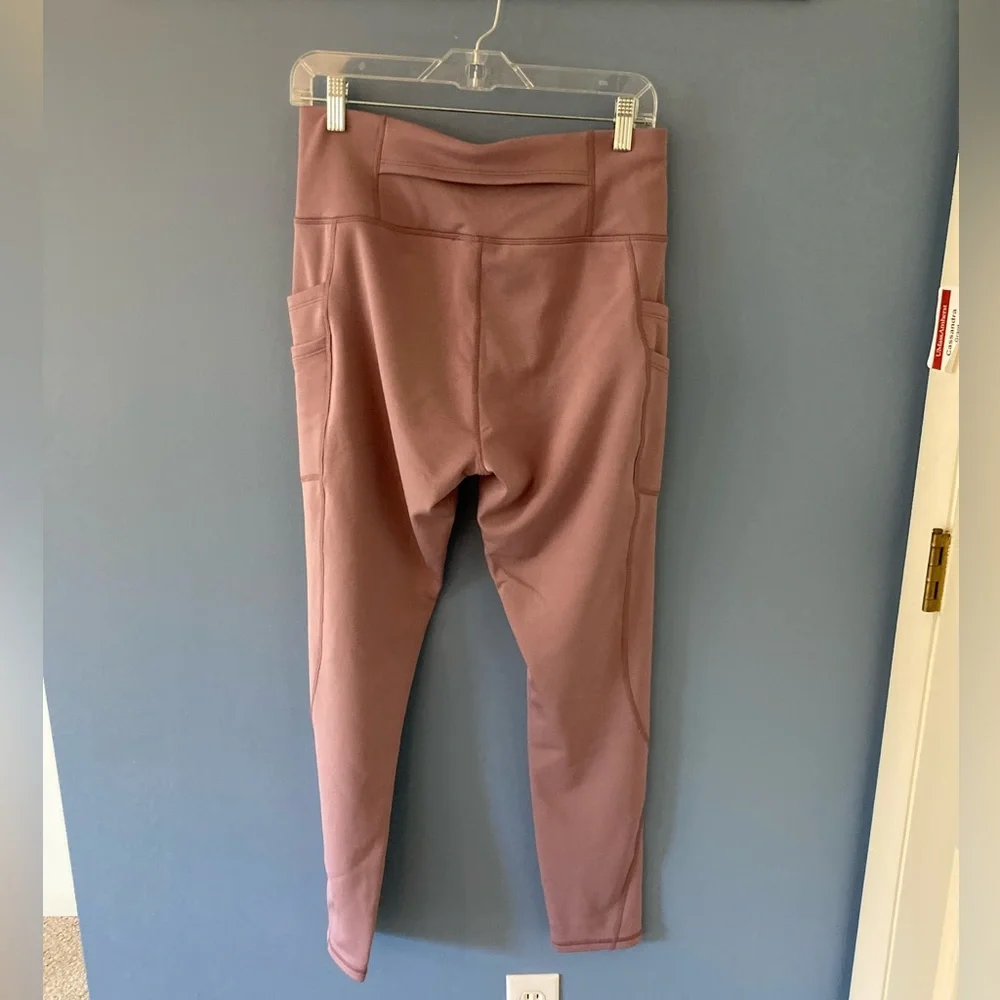 XIEERDUO Athletic Light Purple Athletic Leggings - Picture 4 of 4